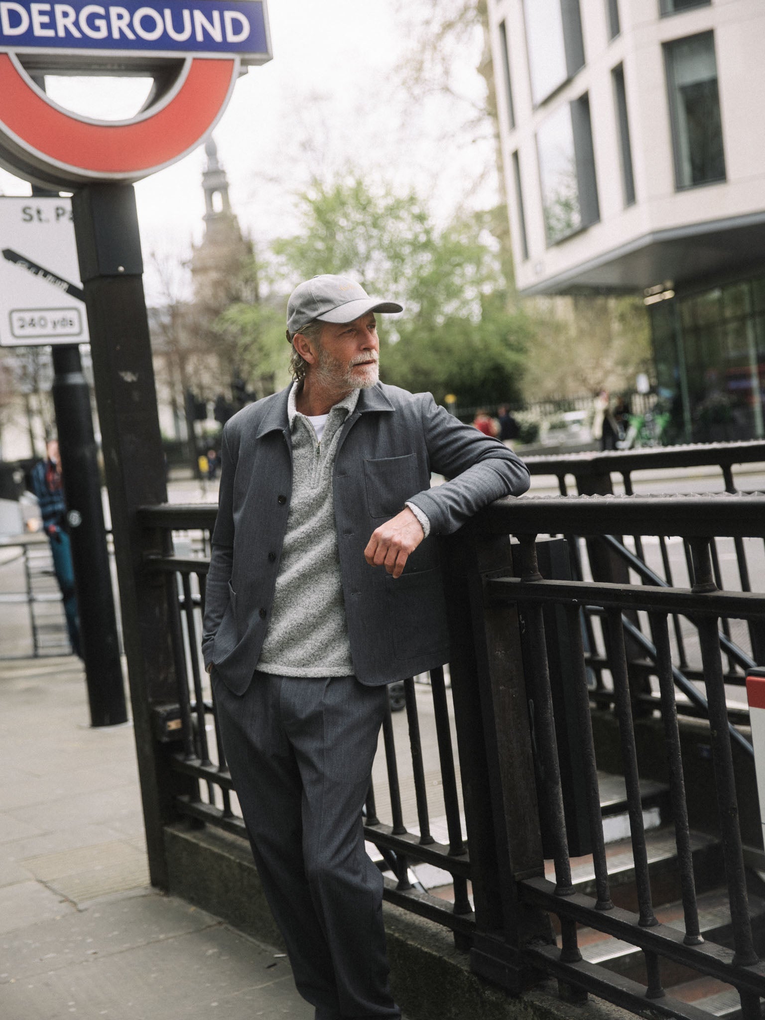 Modelshot / Grey Melange / Detail